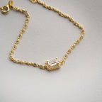 LEOS BAGUETTE ARMBAND aus 925 Silber - Eleganter Armband - AURIME
