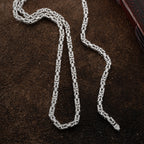 KÖNIGSKETTE SET 6 MM aus 925 Silber - Eleganter Halskette - AURIME