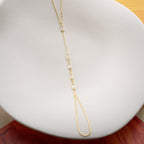 ELNI HANDKETTE aus 925 Silber - Eleganter Halskette - AURIME