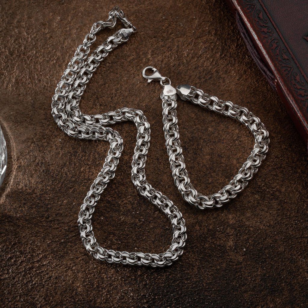 ANKER SET aus 925 Silber - Eleganter Schmuckset - AURIME