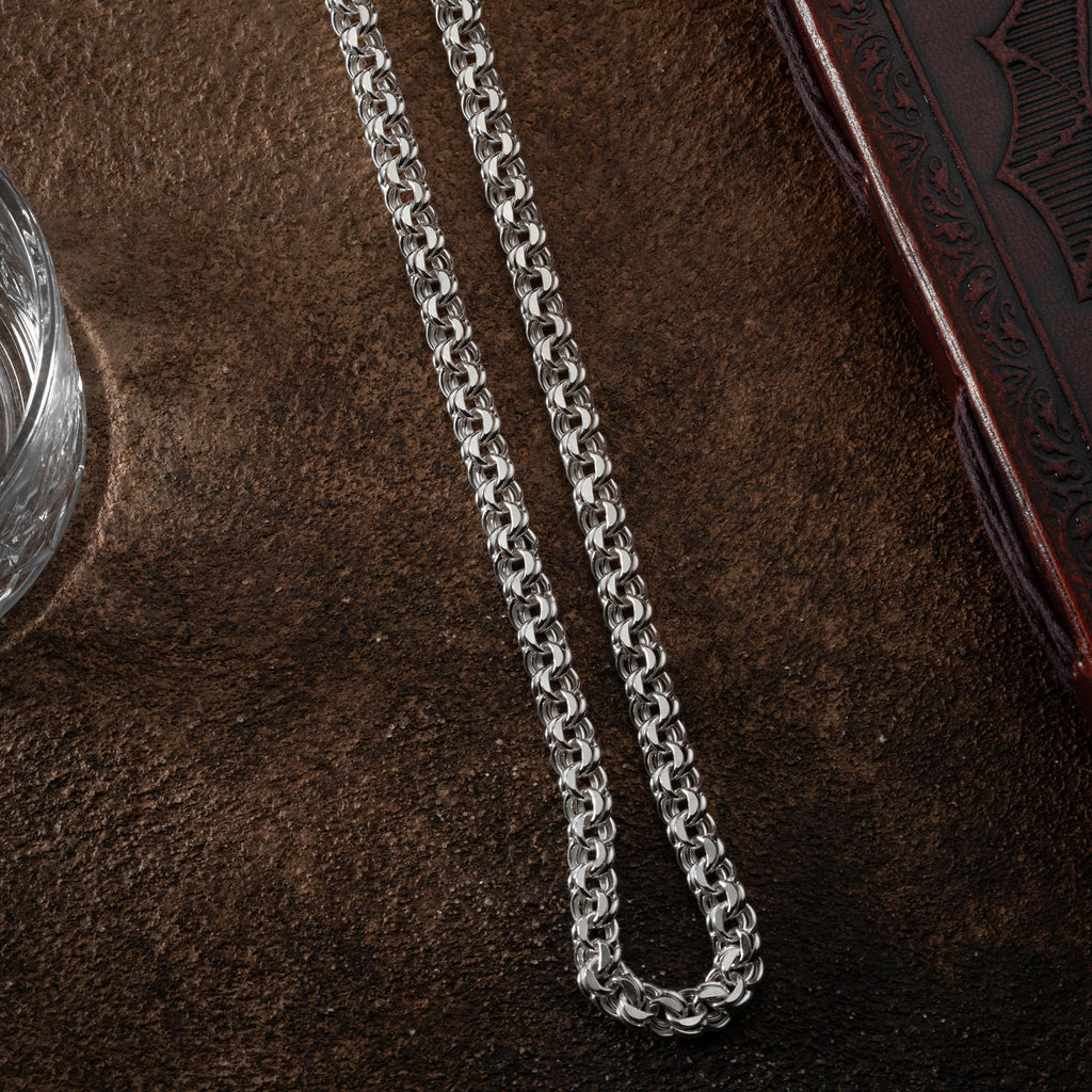 ANKER KETTE aus 925 Silber - Eleganter Halskette - AURIME