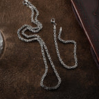 KÖNIGSKETTE 4 MM SET aus 925 Silber - Eleganter Halskette - AURIME