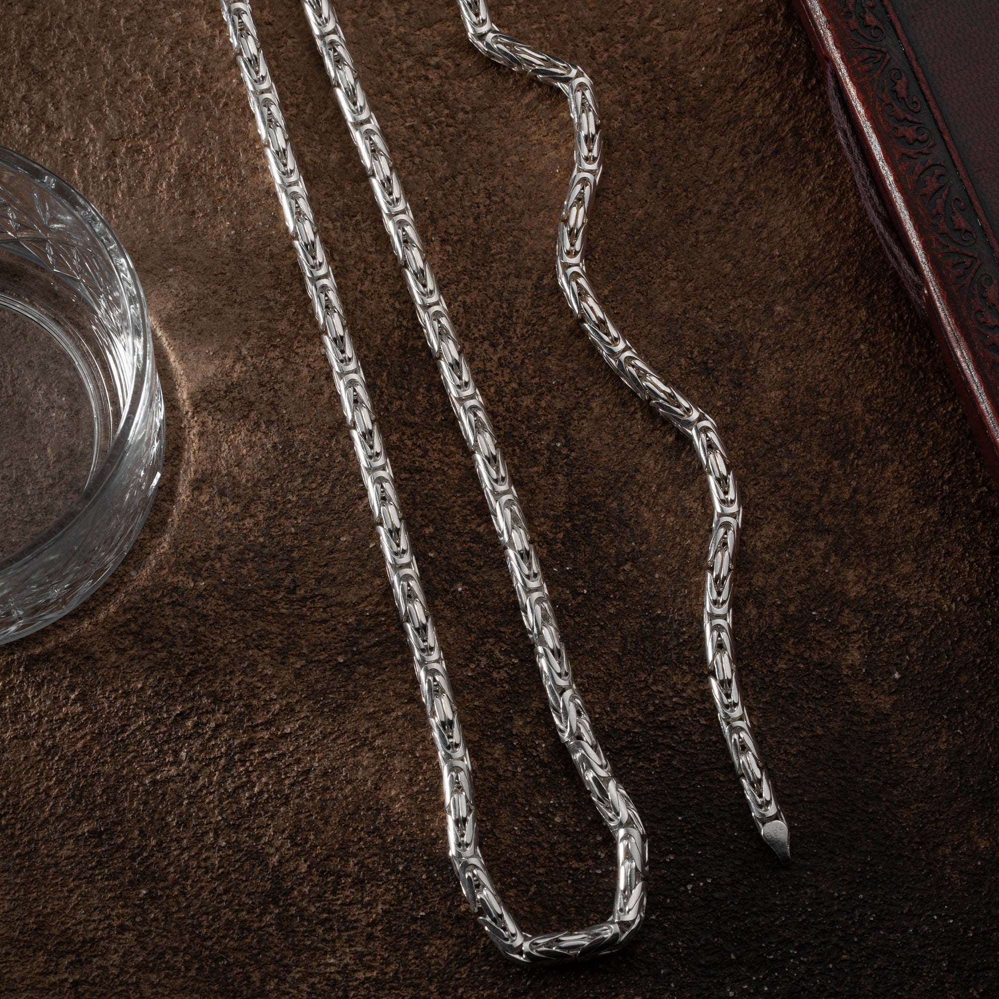 OVAL KÖNIGSKETTE 6 MM SET | 925 SILBER