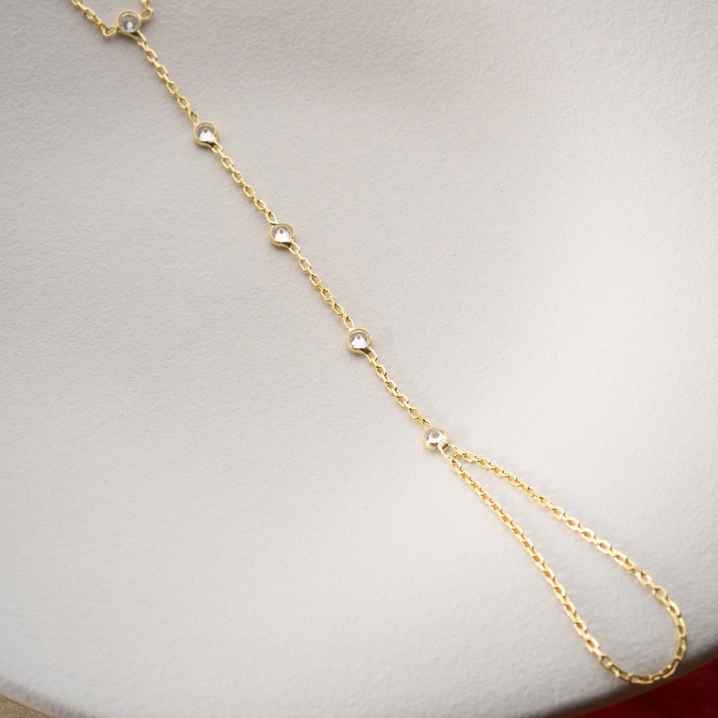NITA HANDKETTE aus 925 Silber - Eleganter Halskette - AURIME