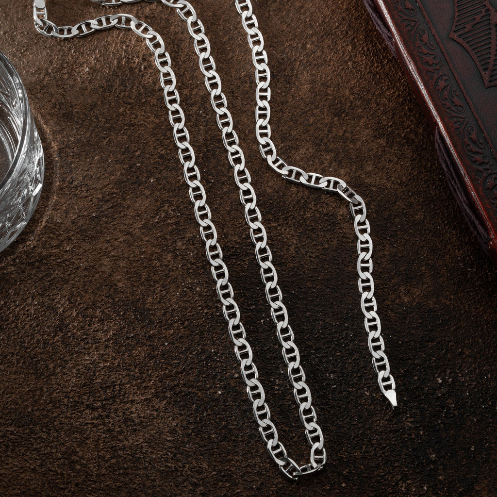 CUBAN LINK SET aus 925 Silber - Eleganter Schmuckset - AURIME