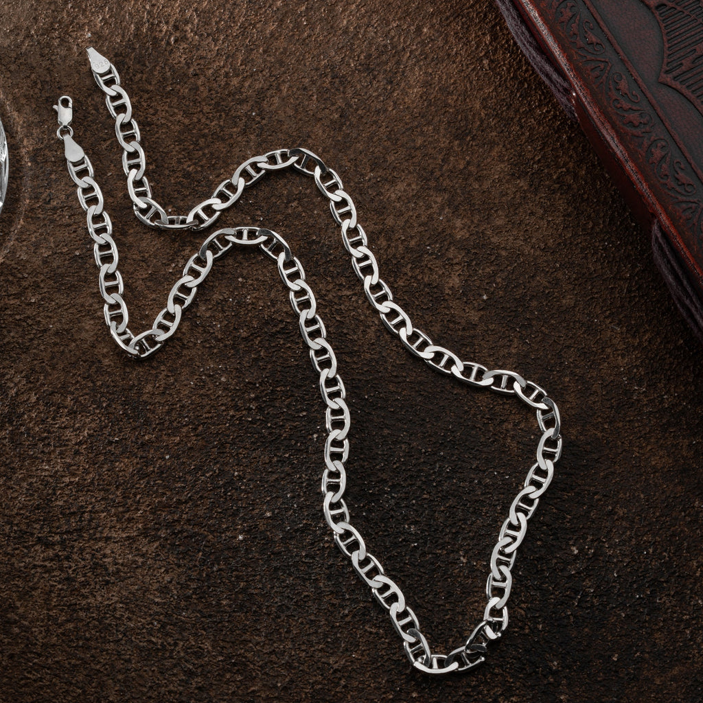 CUBAN LINK HALSKETTE aus 925 Silber - Eleganter Halskette - AURIME