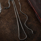 OVAL KÖNIGSKETTE 2 MM SET aus 925 Silber - Eleganter Halskette - AURIME