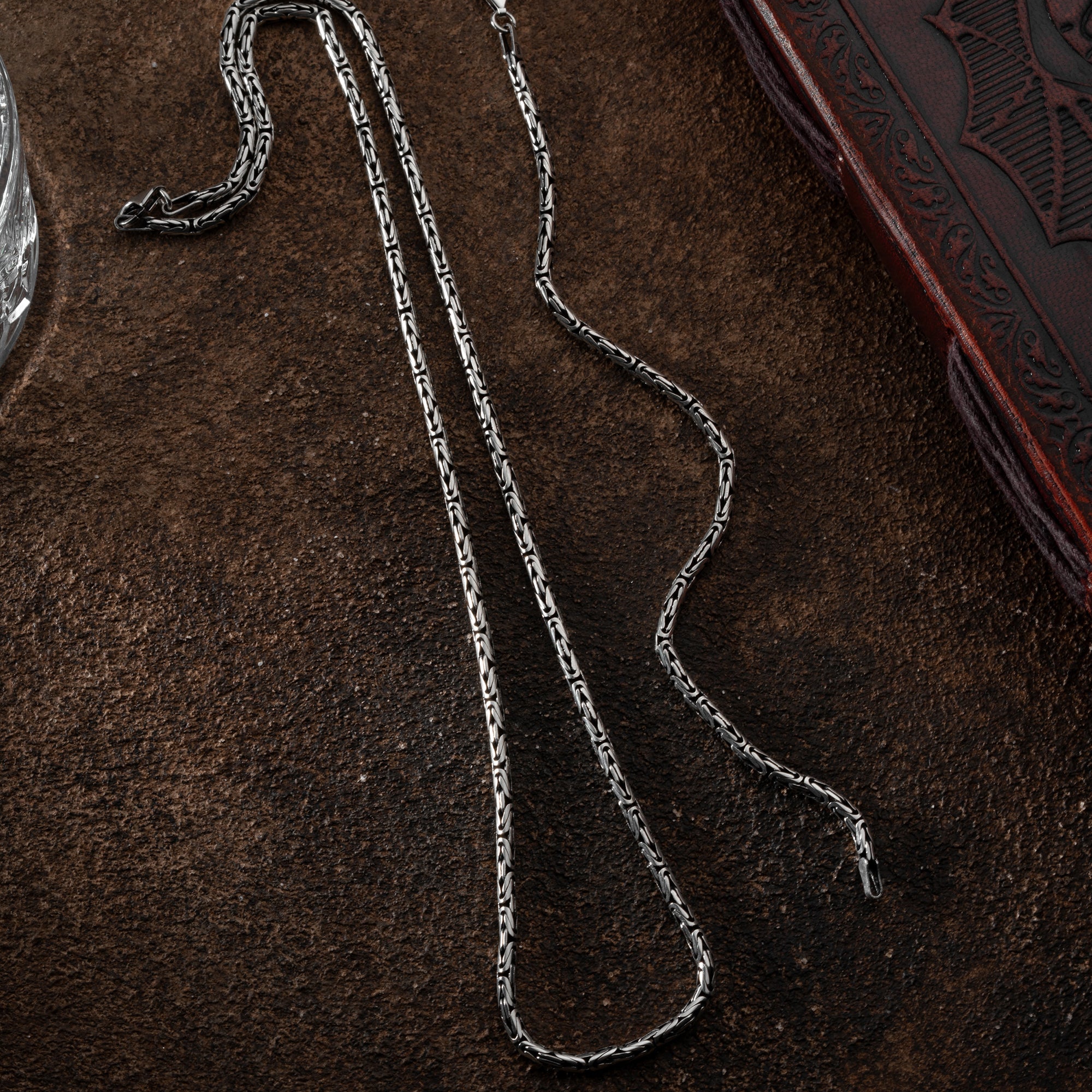 OVAL KÖNIGSKETTE 2 MM SET | 925 SILBER