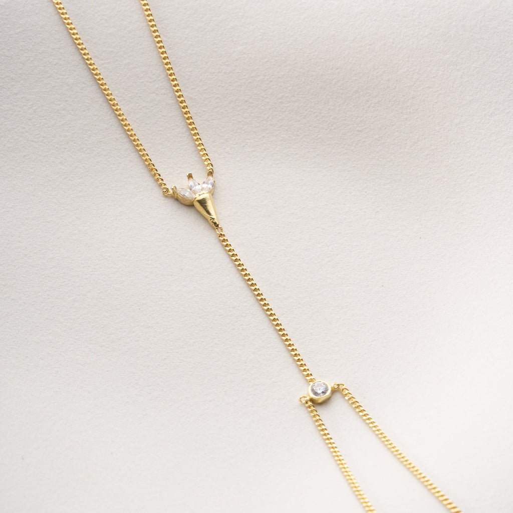 VIRI HANDKETTE aus 925 Silber - Eleganter Halskette - AURIME
