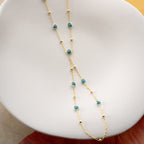NAZAR DORIKA HANDKETTE aus 925 Silber - Eleganter Halskette - AURIME