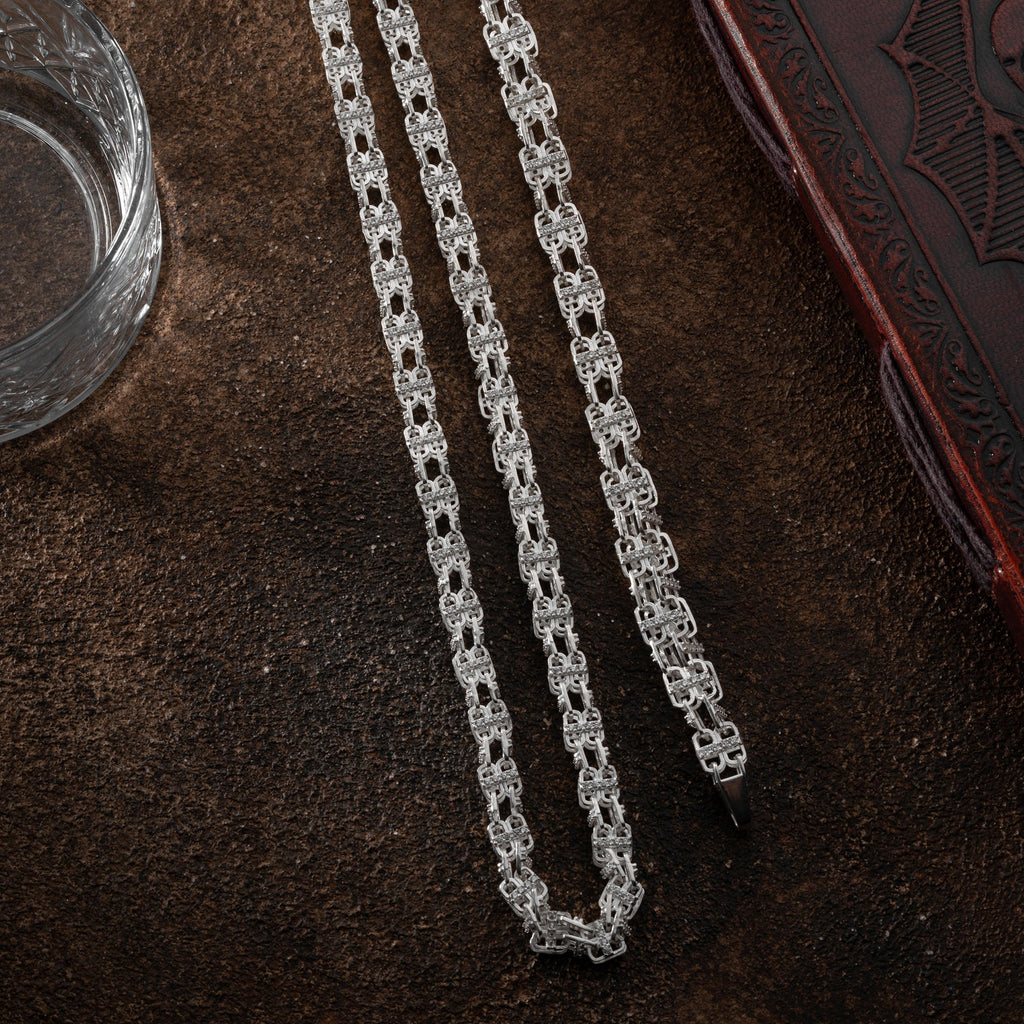 KÄFIGKETTE SET aus 925 Silber - Eleganter Halskette - AURIME