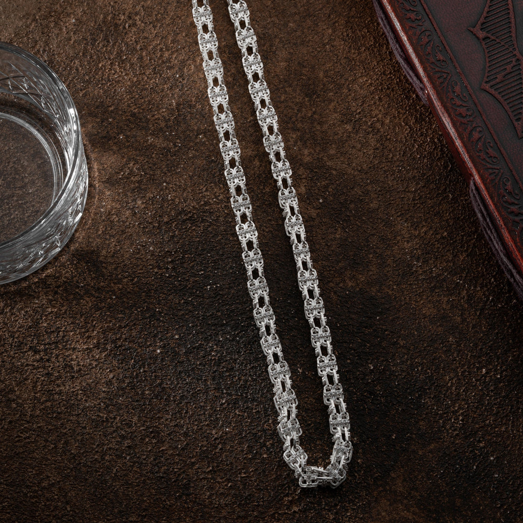 KÄFIGKETTE aus 925 Silber - Eleganter Halskette - AURIME