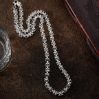 KÖNIGSKETTE FLACH aus 925 Silber - Eleganter Halskette - AURIME