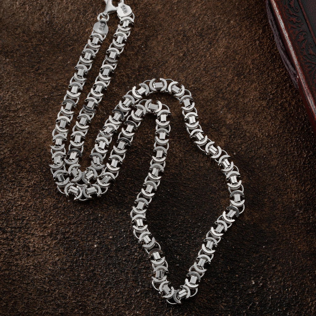 KÖNIGSKETTE FLACH | 925 SILBER