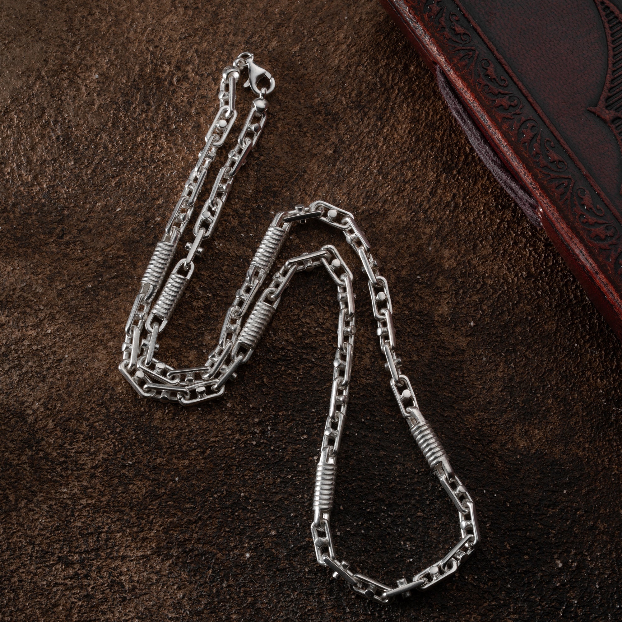 MONTECARLO KETTE aus 925 Silber - Eleganter Halskette - AURIME