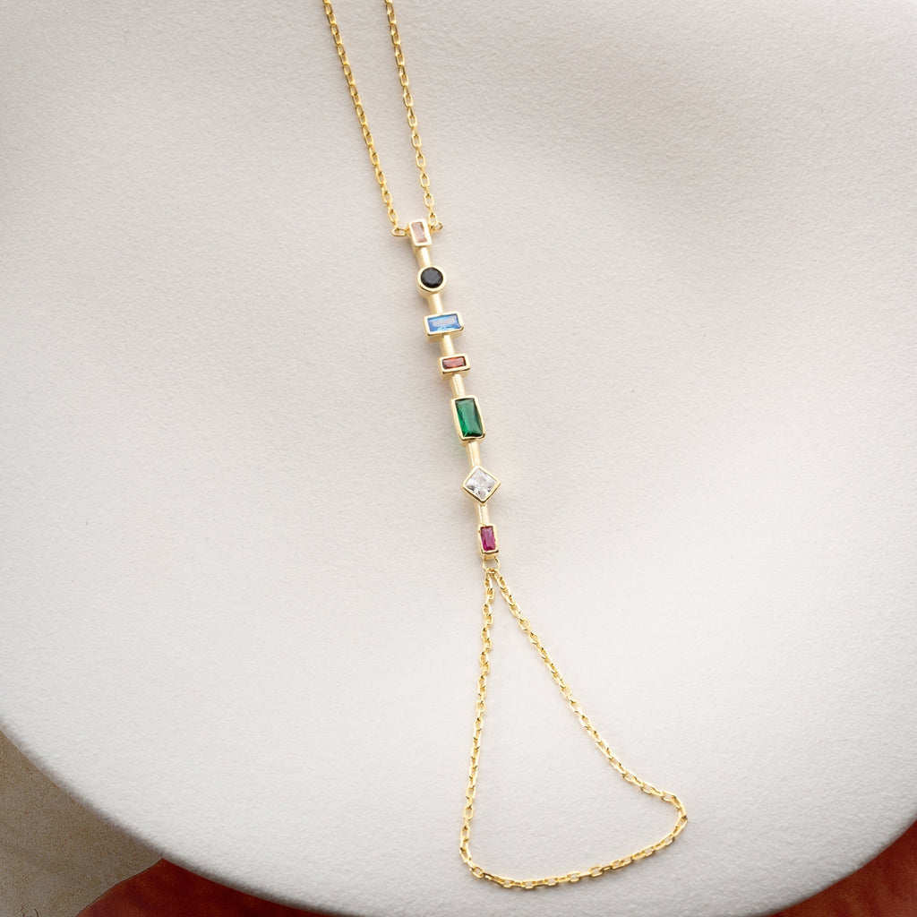 MYSA HANDKETTE aus 925 Silber - Eleganter Halskette - AURIME