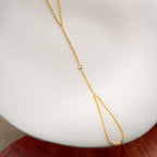 MONI HANDKETTE aus 925 Silber - Eleganter Halskette - AURIME