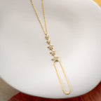ORIE STERN HANDKETTE aus 925 Silber - Eleganter Halskette - AURIME