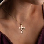 LOVE MOM KETTE | 925 SILBER