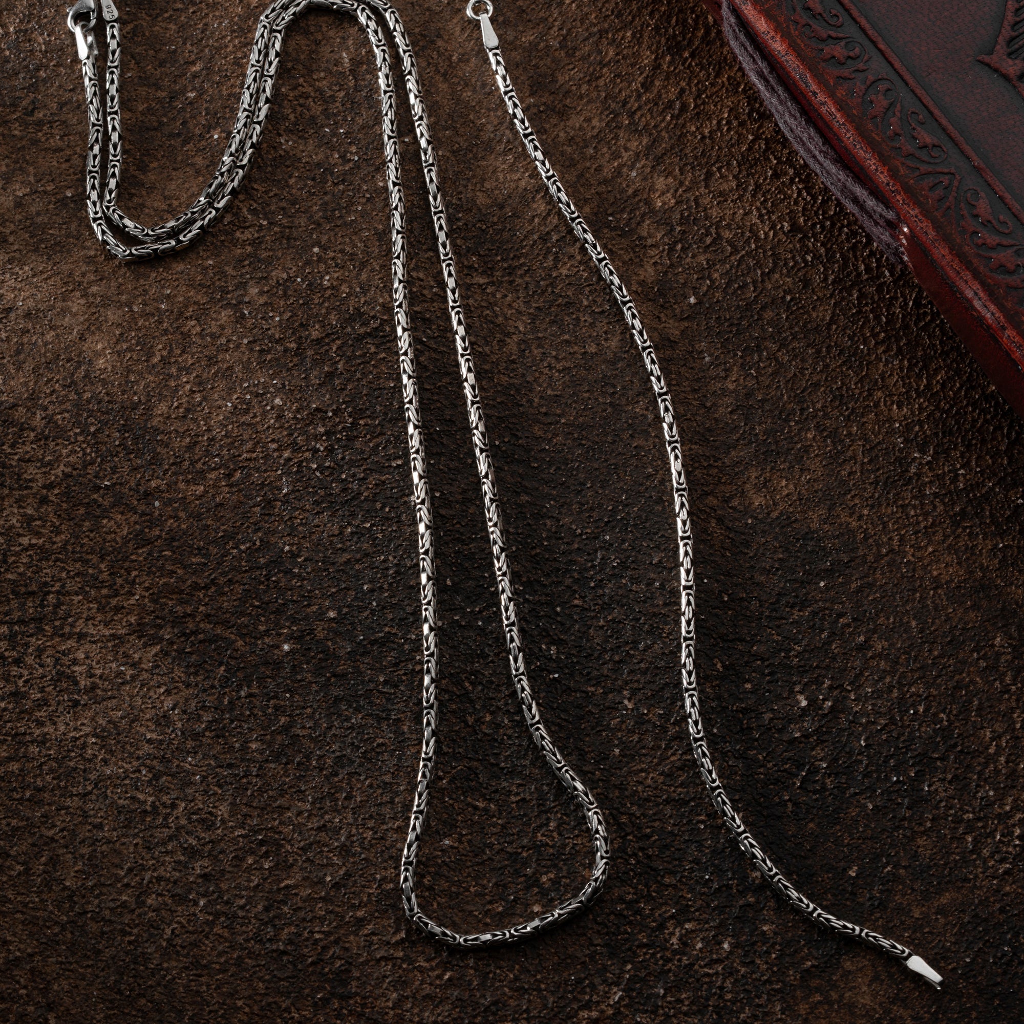 OVAL KÖNIGSKETTE 2MM SET | 925 SILBER