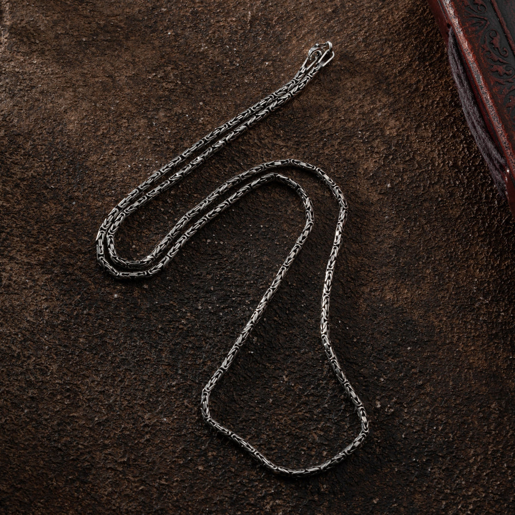 OVAL KÖNIGSKETTE 2MM HALSKETTE | 925 SILBER