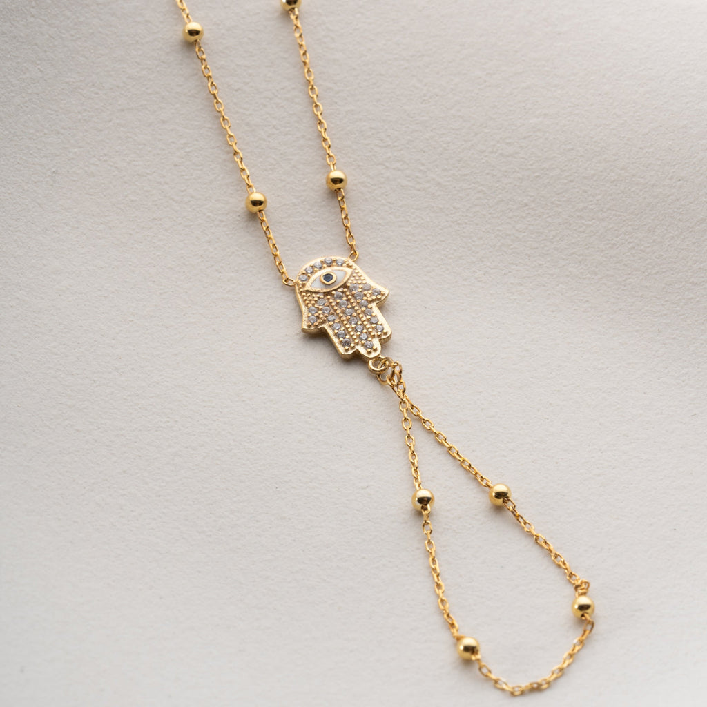 LINA EYE HANDKETTE | 925 SILBER