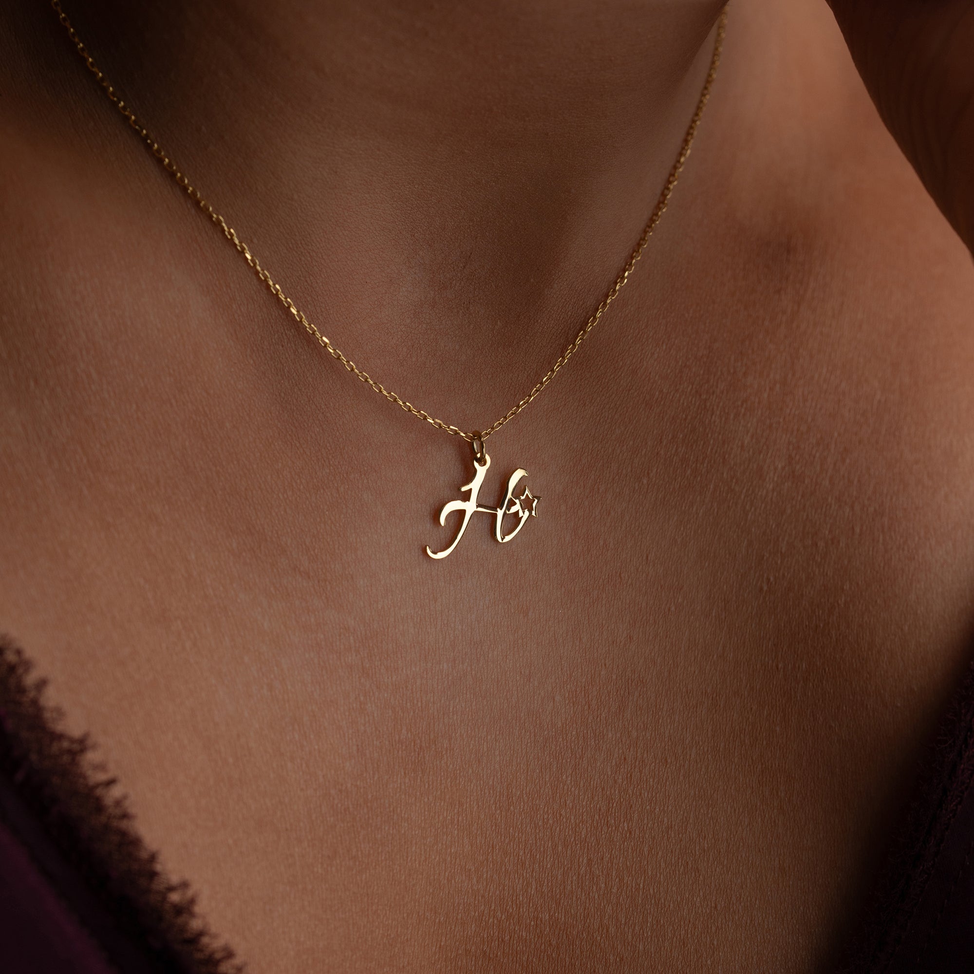 SIRIUS BUCHSTABEN HALSKETTE | 925 SILBER