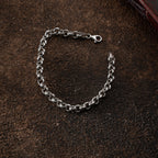 BIG DOCH ARMBAND 5MM aus 925 Silber - Eleganter Armband - AURIME
