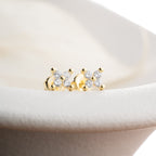 VIA MINI OHRRING aus 925 Silber - Eleganter Ohrringe - AURIME