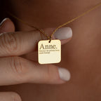 ANNE HALSKETTE | 925 SILBER