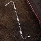 PLATTEN CUBAN LINK ARMBAND 4MM aus 925 Silber - Eleganter Armband - AURIME