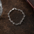 BOHNNEN ARMBAND 6MM aus 925 Silber - Eleganter Armband - AURIME