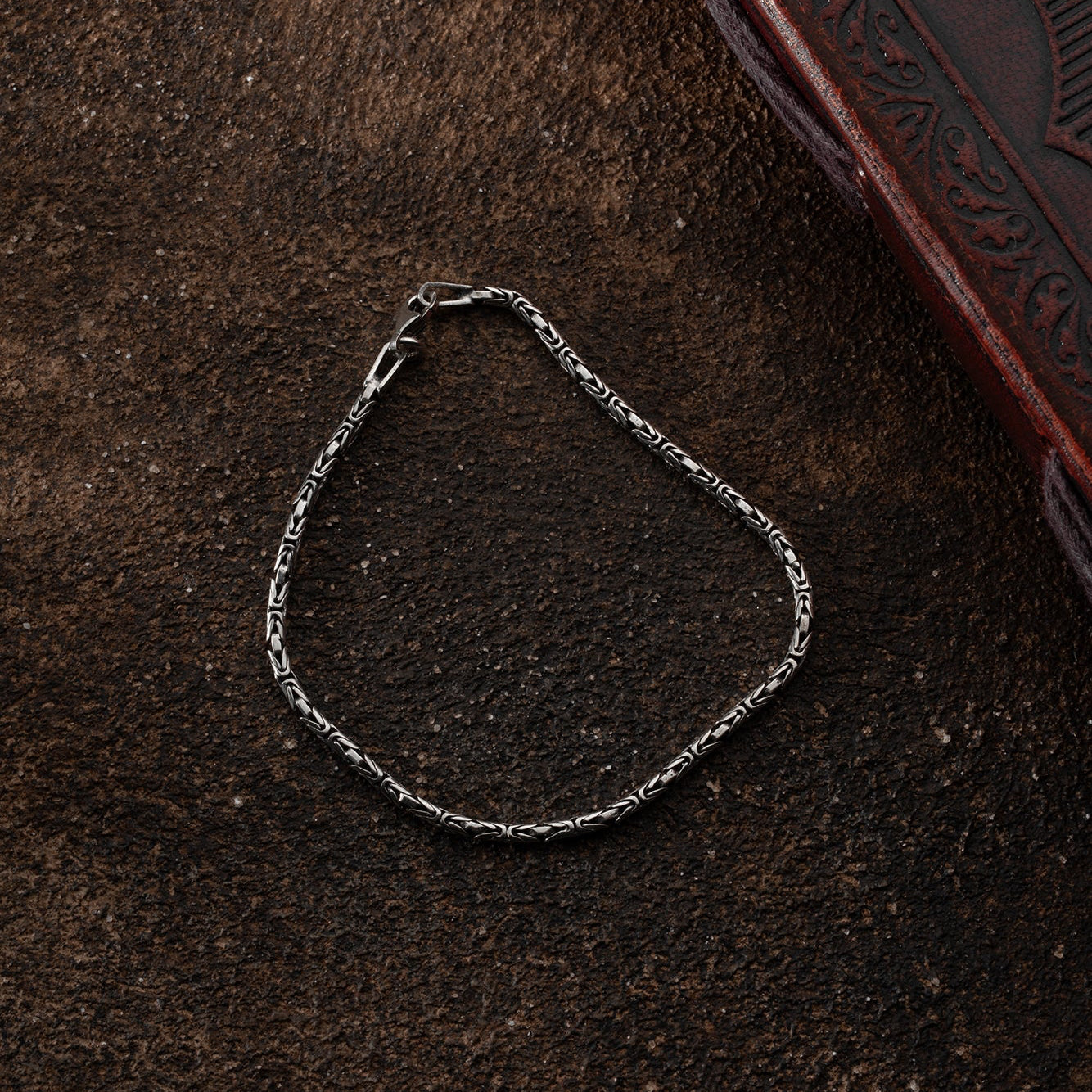 KÖNIGSARMBAND OVAL 2.5MM aus 925 Silber - Eleganter Armband - AURIME