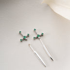 LENAIN OHRRINGE aus 925 Silber - Eleganter Ohrringe - AURIME