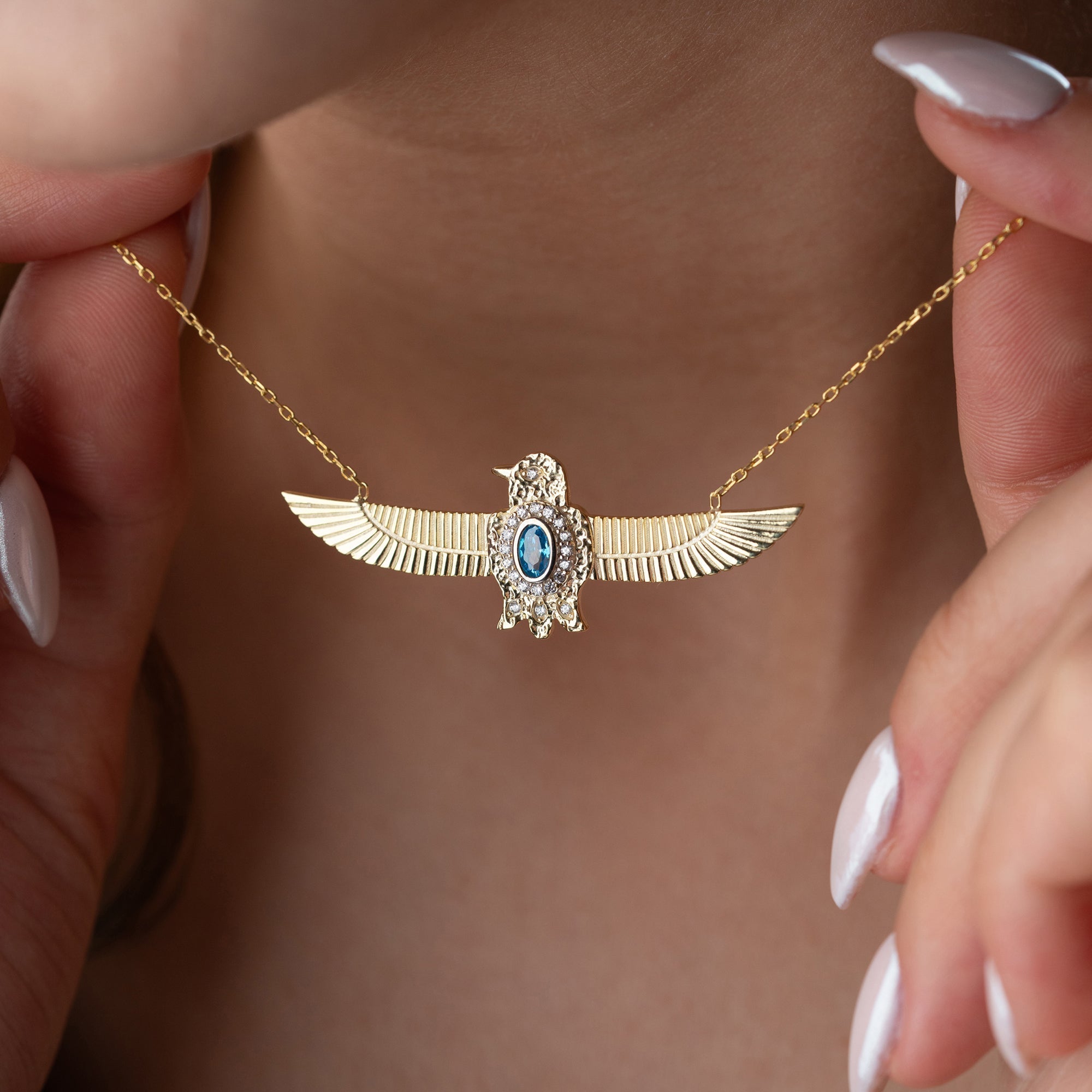 ZARAOS KETTE aus 925 Silber - Eleganter Halskette - AURIME