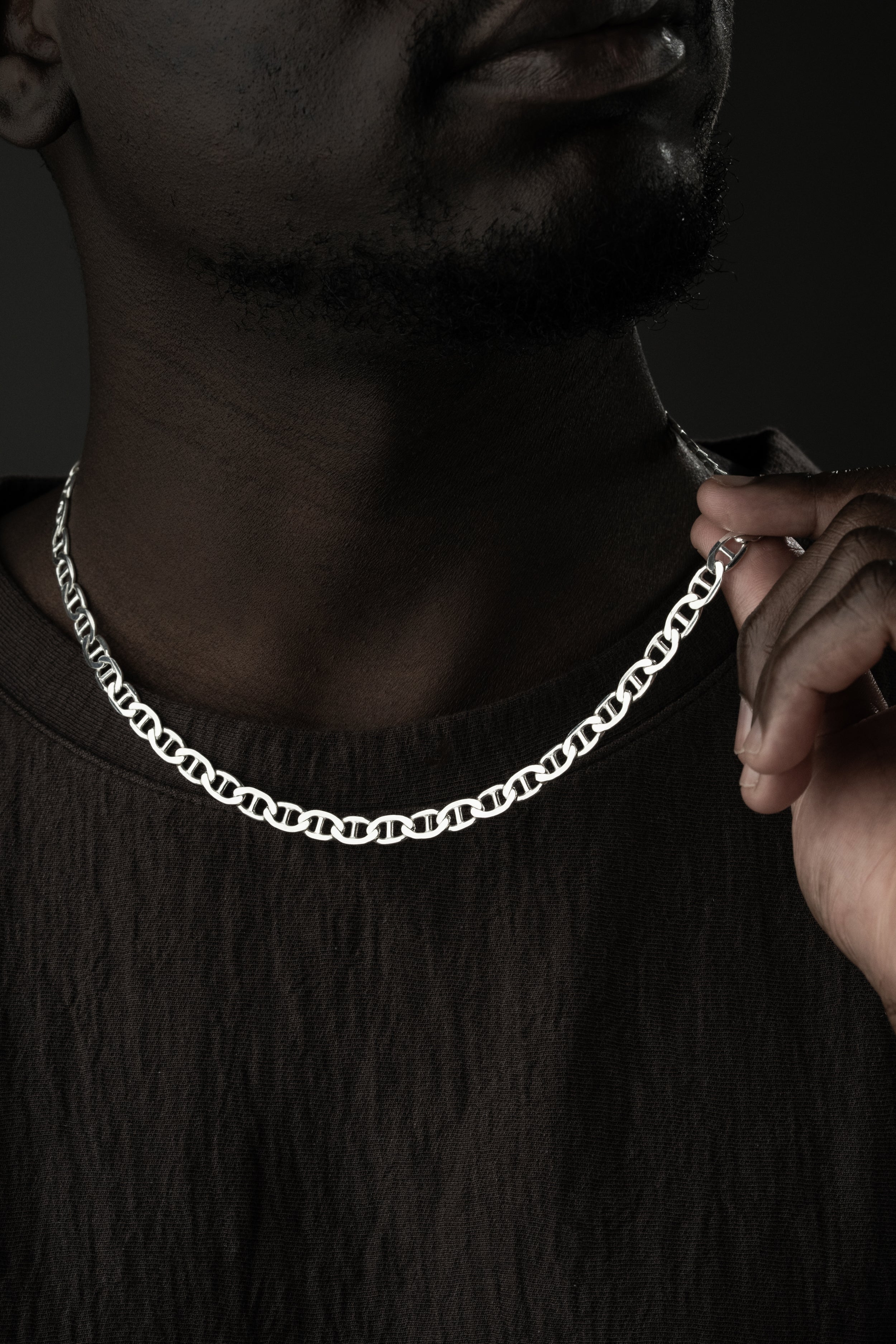 CUBAN LINK HALSKETTE aus 925 Silber - Eleganter Halskette - AURIME