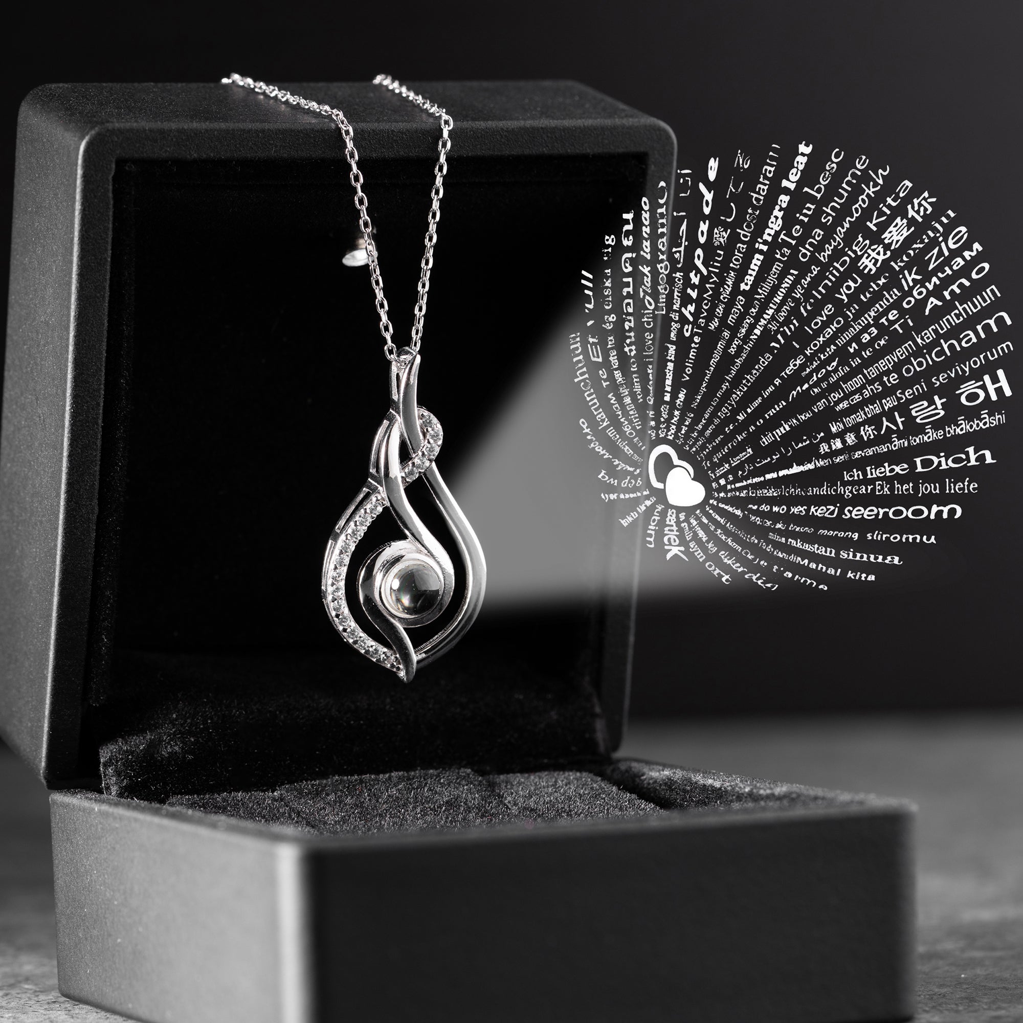 LIEBE HALSKETTE | 925 SILBER