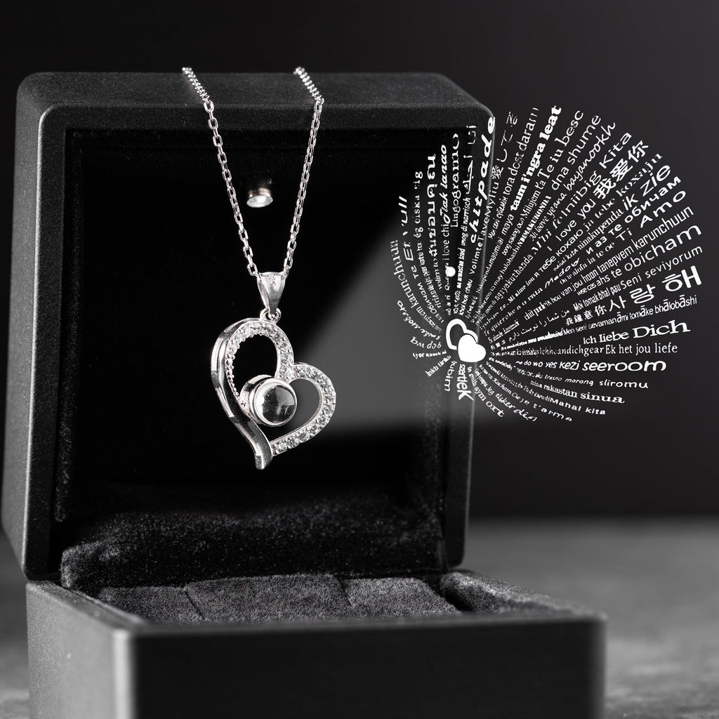 HERZ HALSKETTE | 925 SILBER