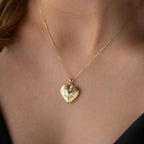 VINTAGE HEART KETTE aus 925 Silber - Eleganter Halskette - AURIME