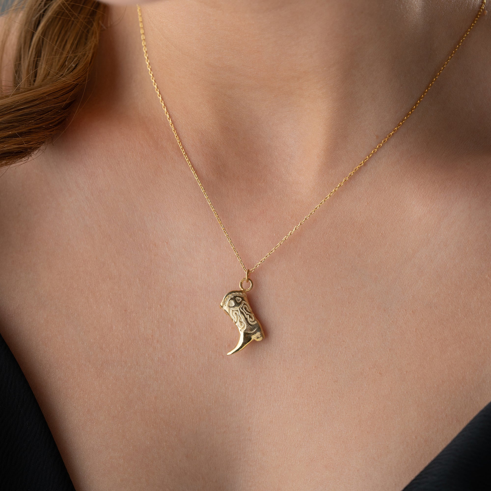 BOOT NECKLACE aus 925 Silber - Hochwertiger Schmuck - AURIME