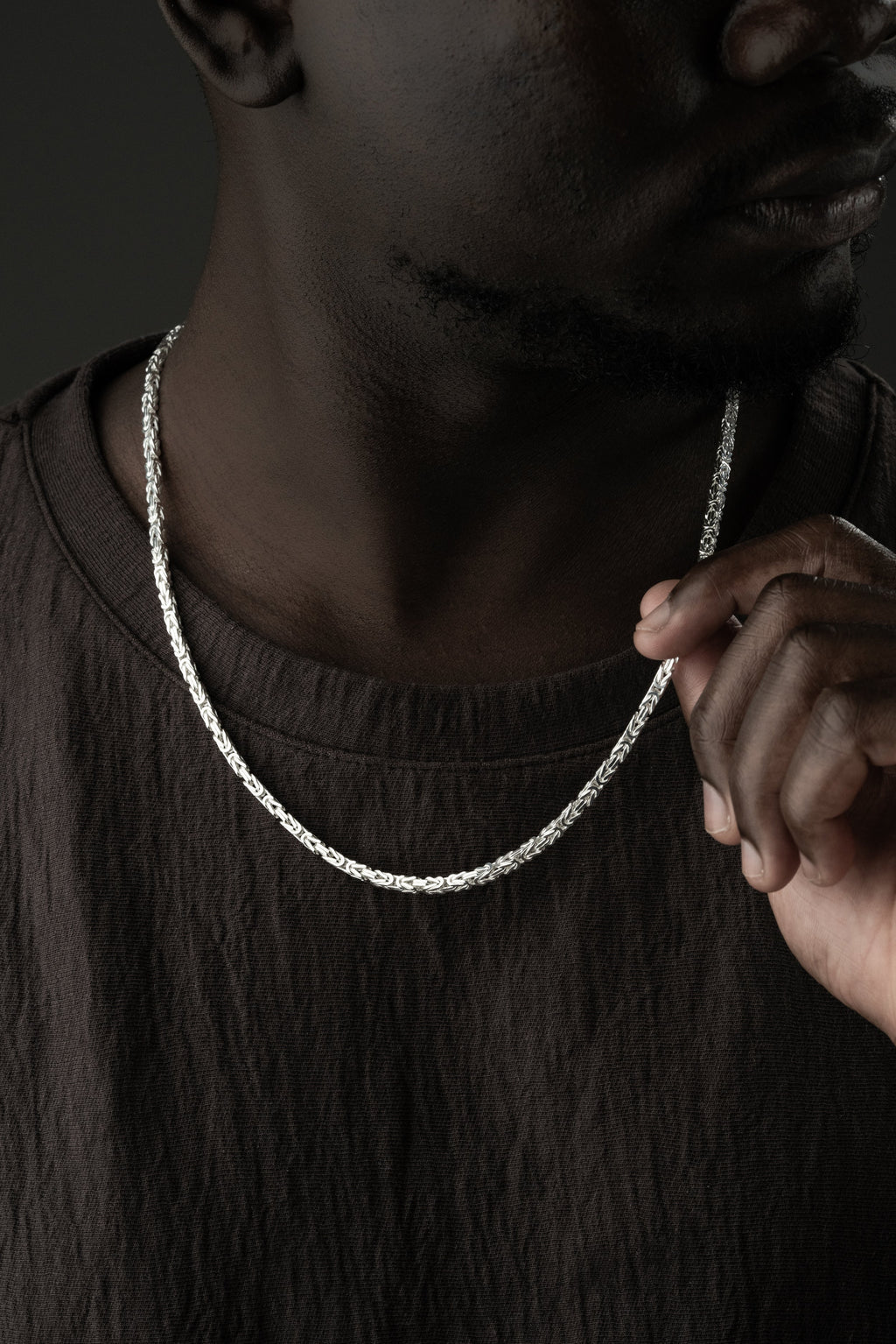 KÖNIGSKETTE 4 MM GLANZ | 925 SILBER