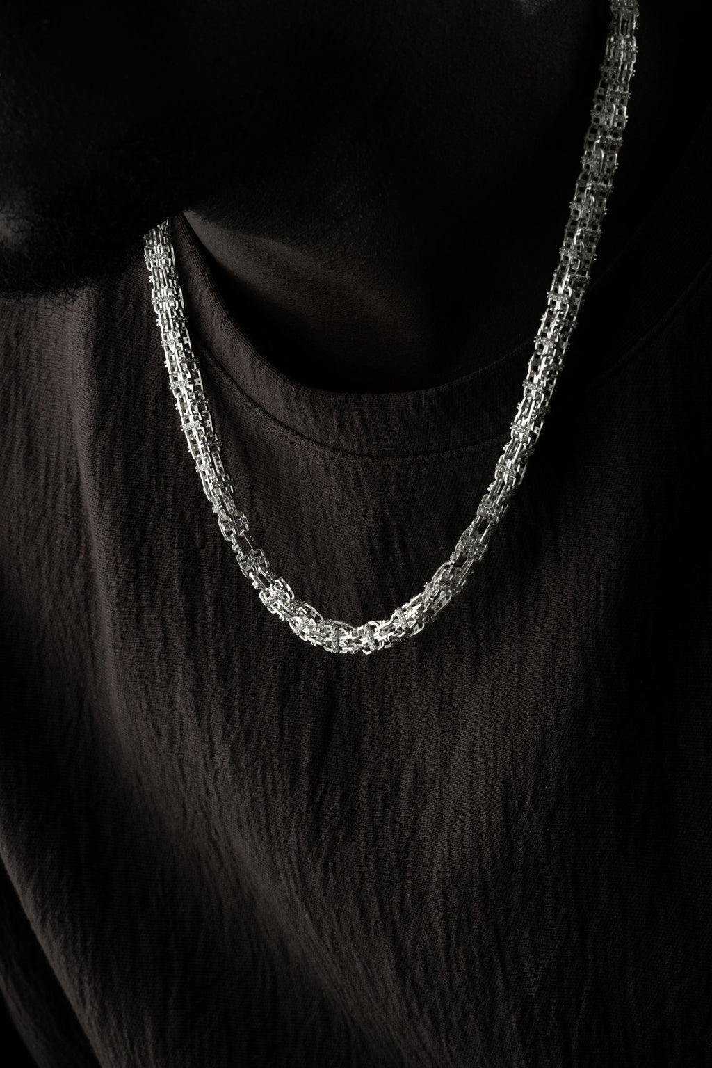 KÄFIGKETTE aus 925 Silber - Eleganter Halskette - AURIME