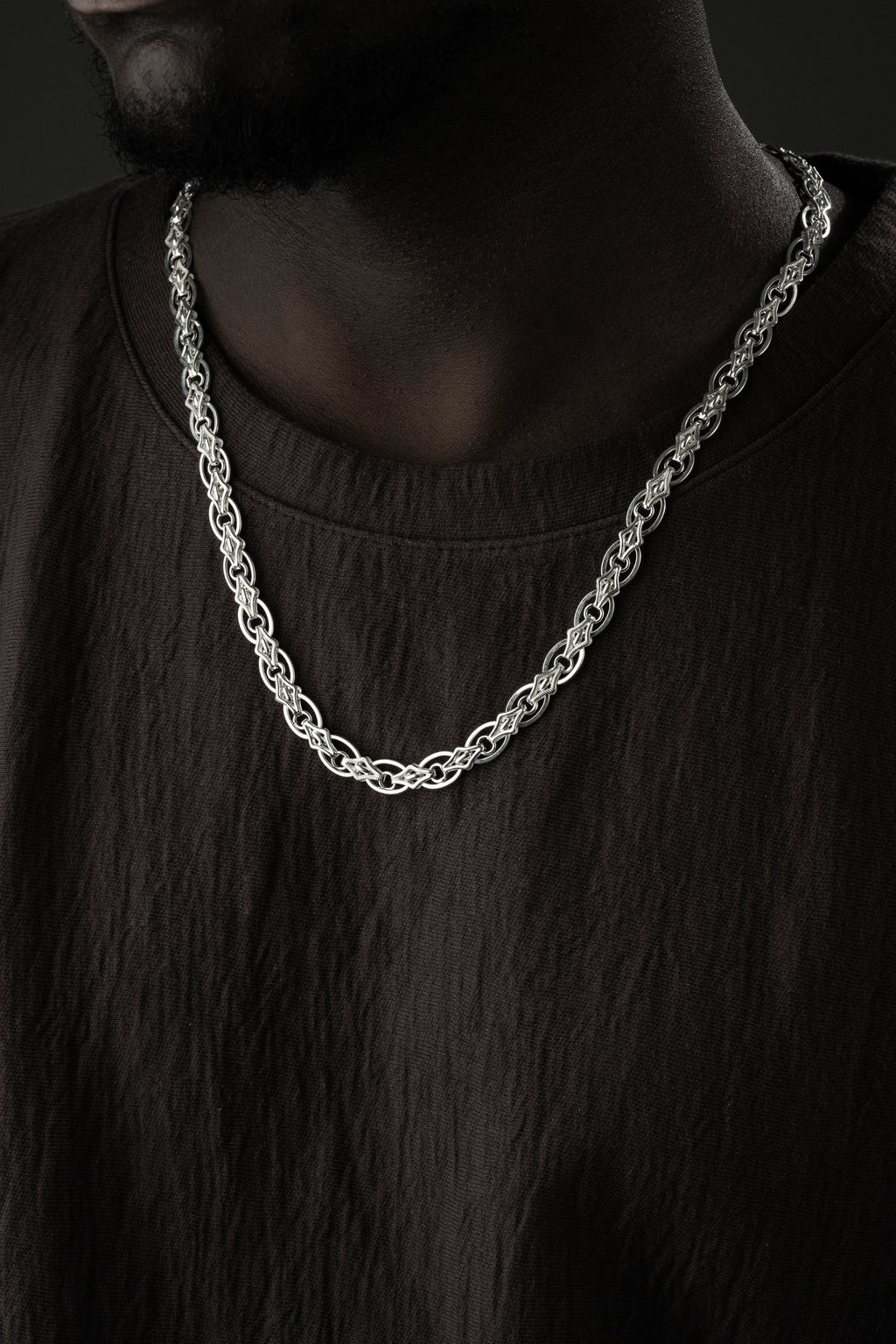 MAGNUS HALSKETTE aus 925 Silber - Eleganter Halskette - AURIME
