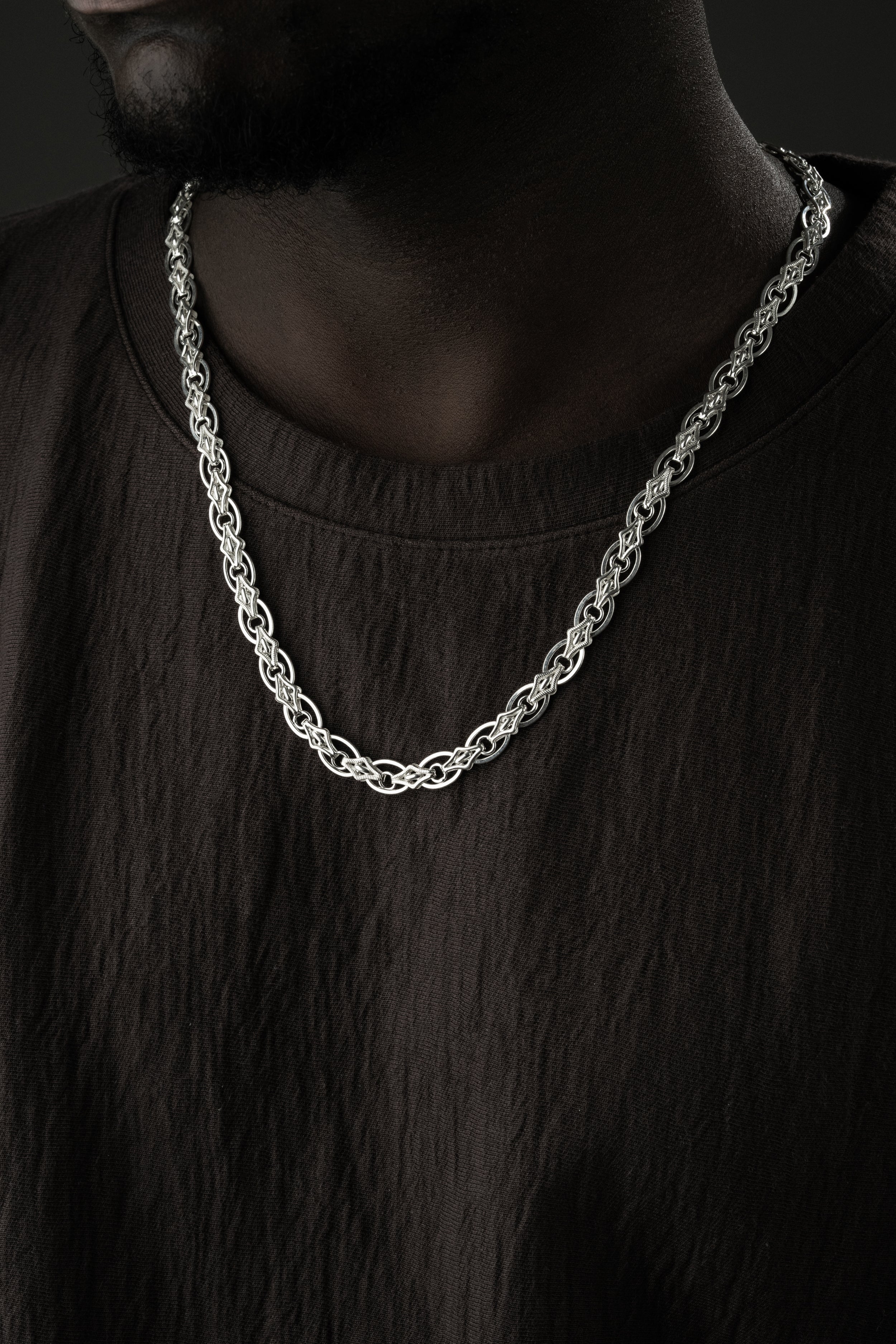MAGNUS HALSKETTE aus 925 Silber - Eleganter Halskette - AURIME