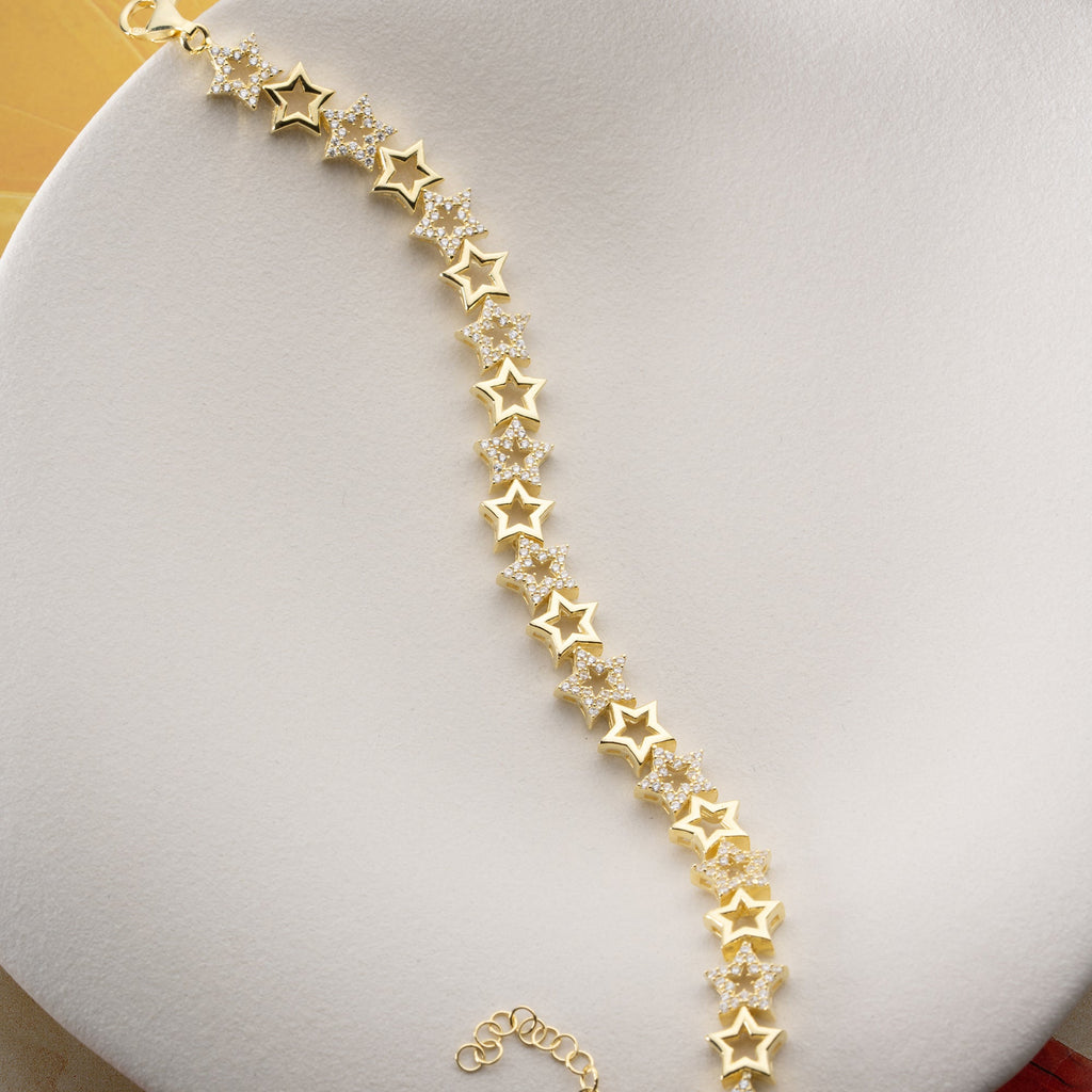 STAR ARMKETTE | 925 SILBER