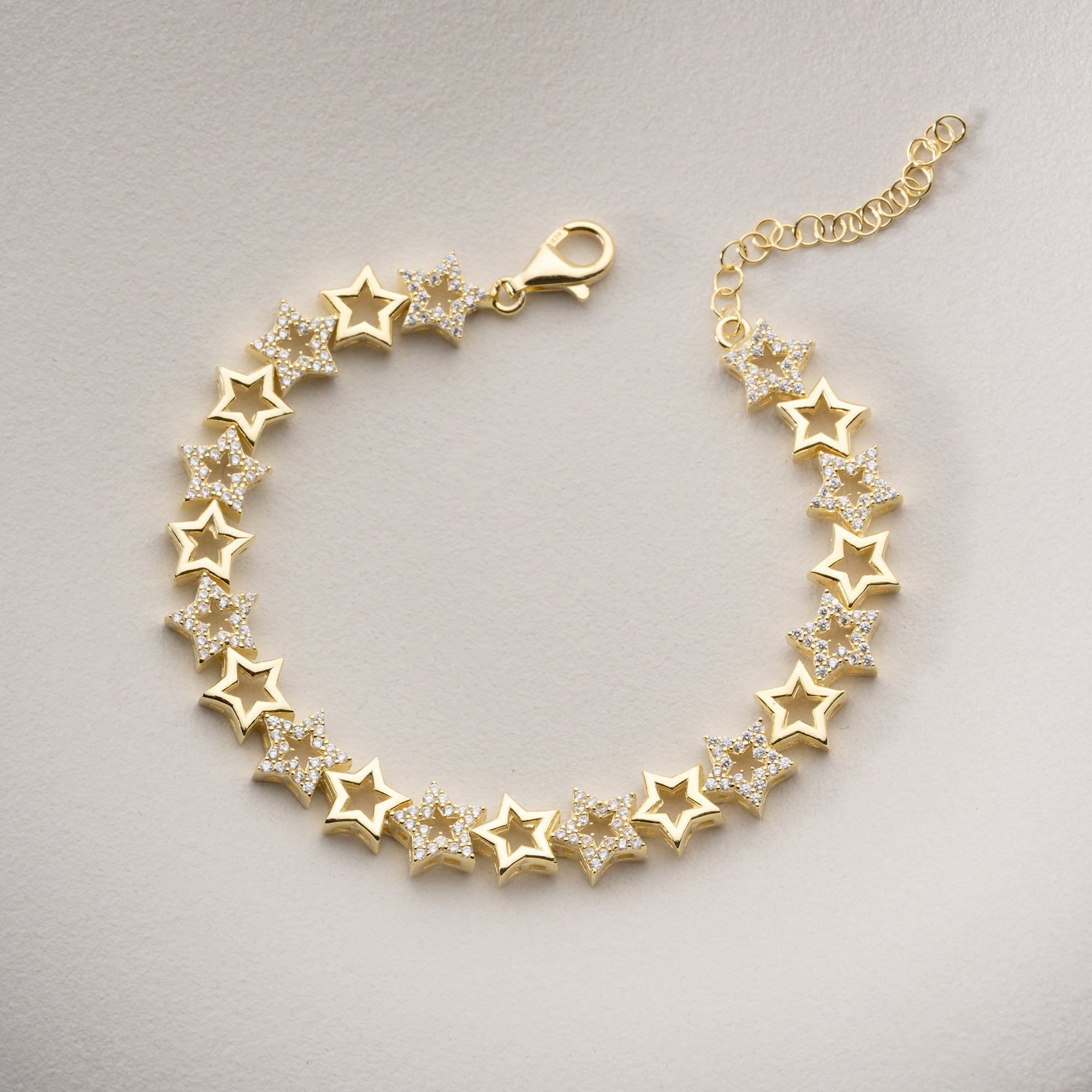 STAR ARMKETTE | 925 SILBER