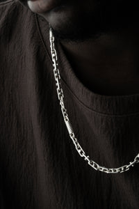 MONTECARLO Kette aus 925 Silber von AURIME, detailreiche Schmuckkette mit filigranen Mustern und glänzendem Finish