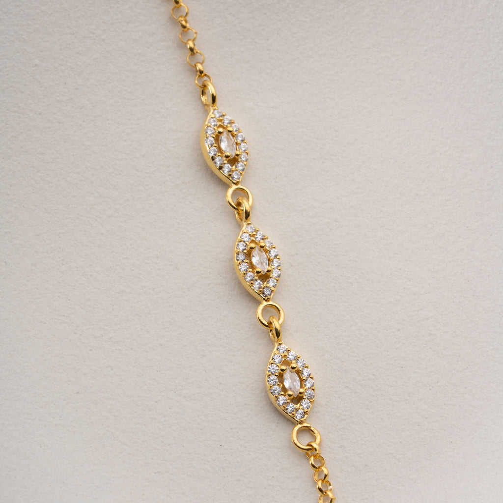 DIAMANT HALSKETTE | 925 SILBER