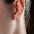 FATIMAS HAND MINI OHRRING aus 925 Silber - Eleganter Ohrringe - AURIME