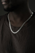 PANZER HALSKETTE aus 925 Silber - Eleganter Halskette - AURIME